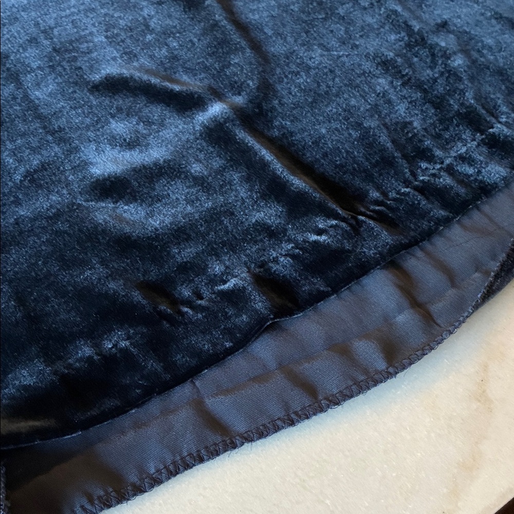 Boden Velvet Ruffle Neck Top - Picture 7 of 8